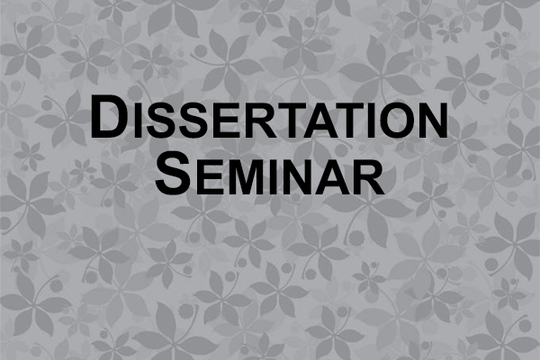 undergraduate dissertation seminar