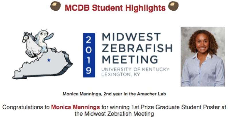 Monica Mannings Poster Award Announcement - MWZFISH 2019