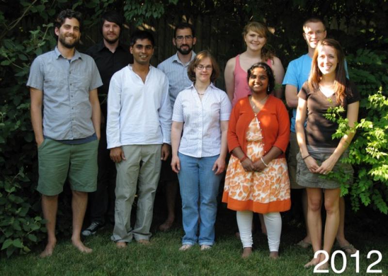 Slotkin Lab Members - 2012