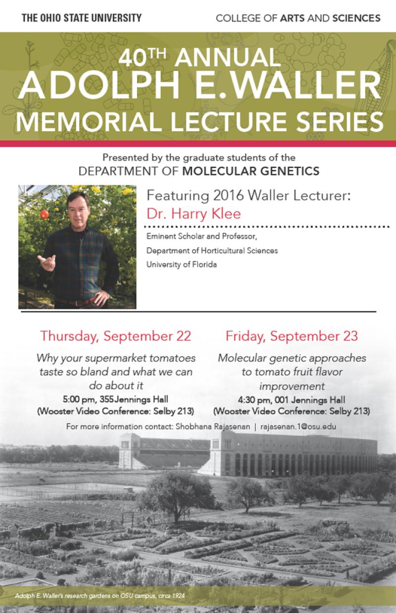 2016 Waller Lecture