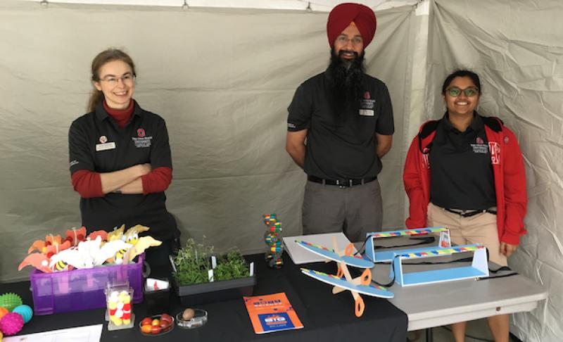 Drs. Dobritsa and Singh along with graduate student Pooja Gangras Drs. Dobritsa and Singh along with graduate student Pooja Gangras