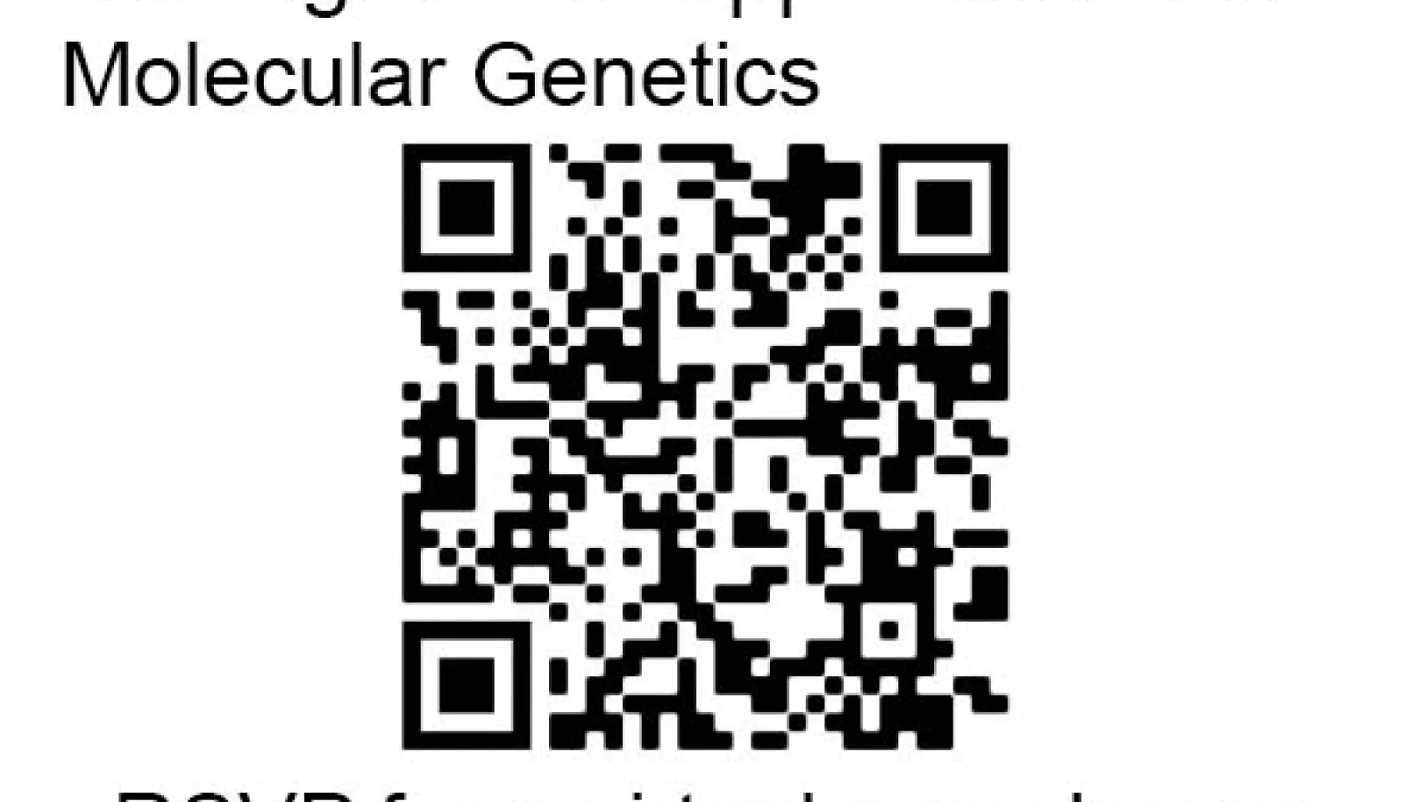 QR code for Molgen openhouses