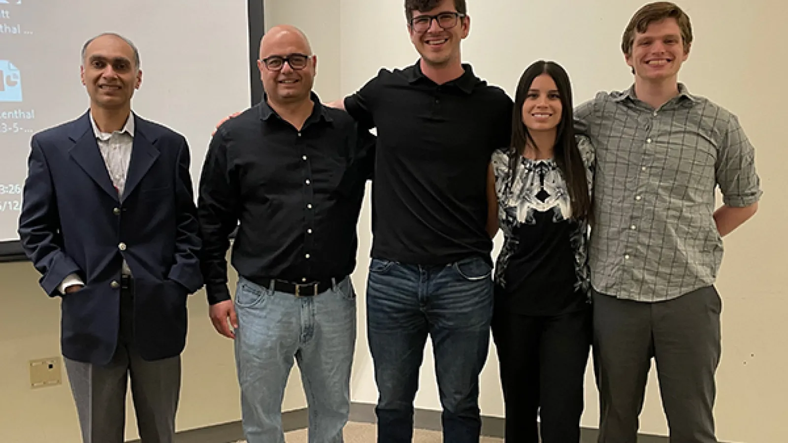 Unrao Monani, Ruben Petreaca, Geremy Lerma, Valntina Posada, Oliver Marchus