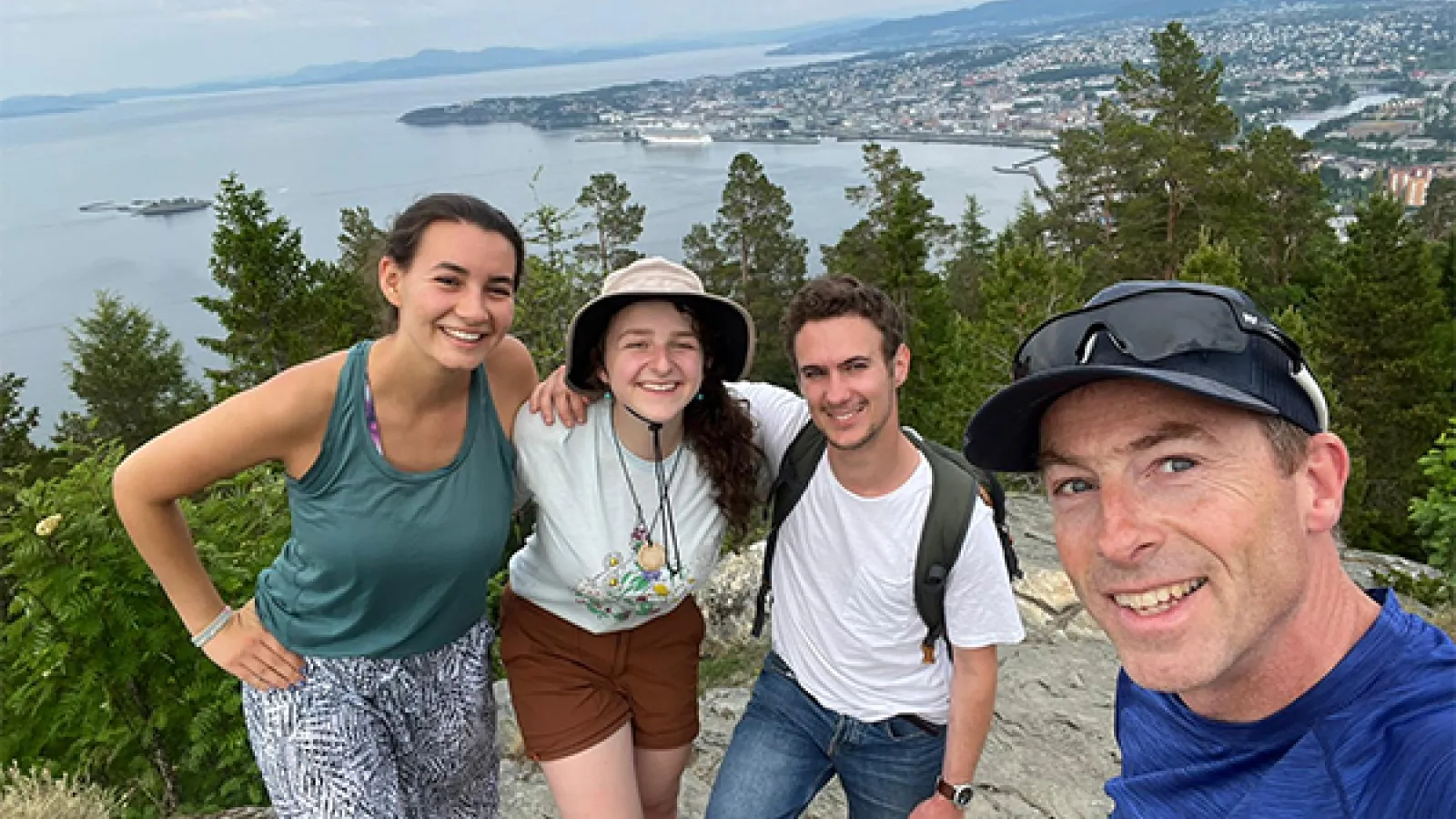 Undergraduate MG students who'll travel to Norway to participate in mentored research