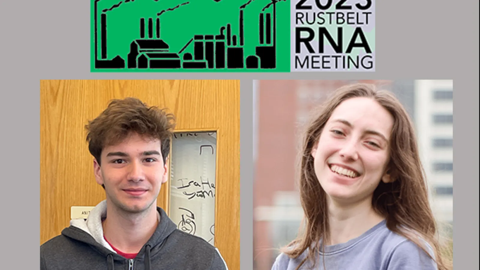 Molecular Genetics students at the Rustbelt RNA meeting