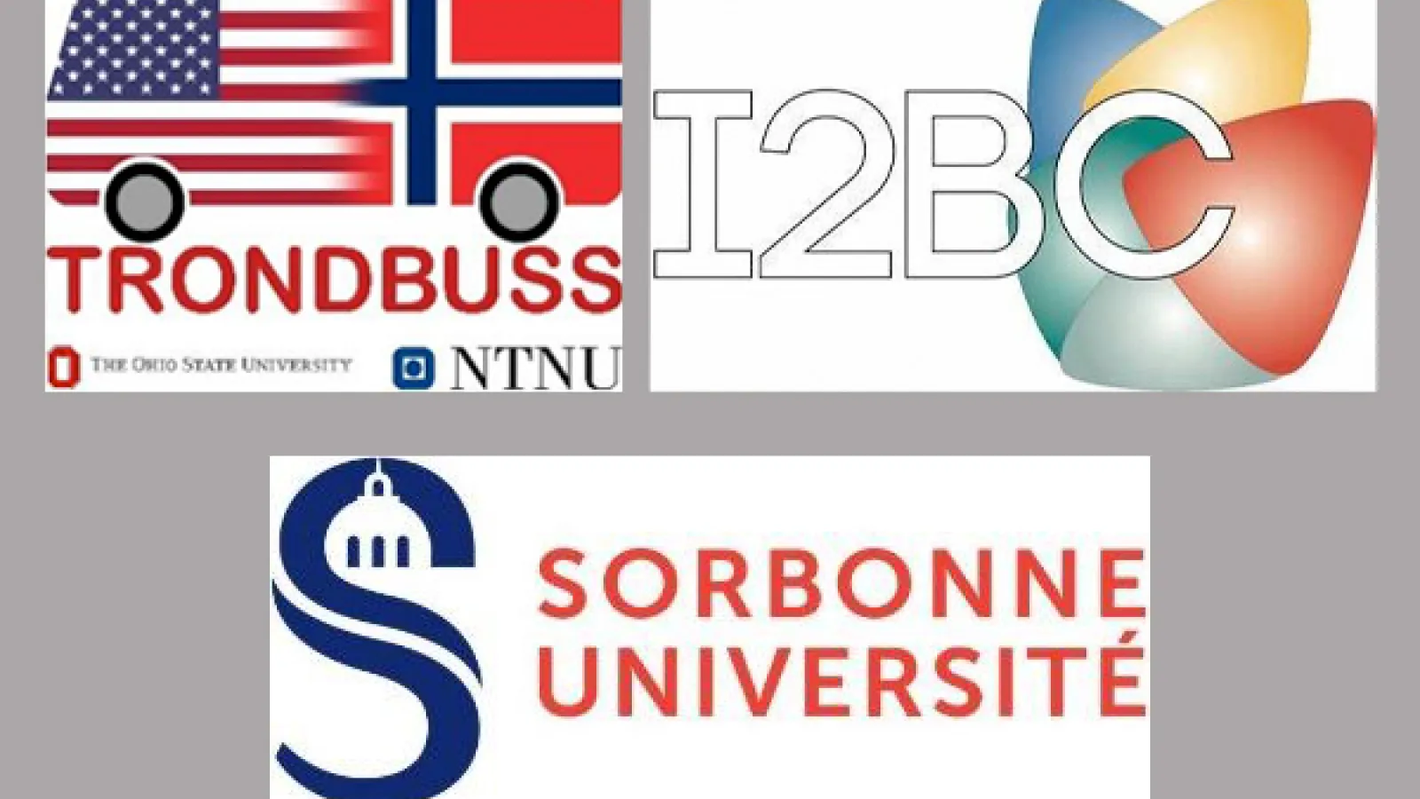 TRONDBUSS, I2BC and Sorbonne Universite Logos