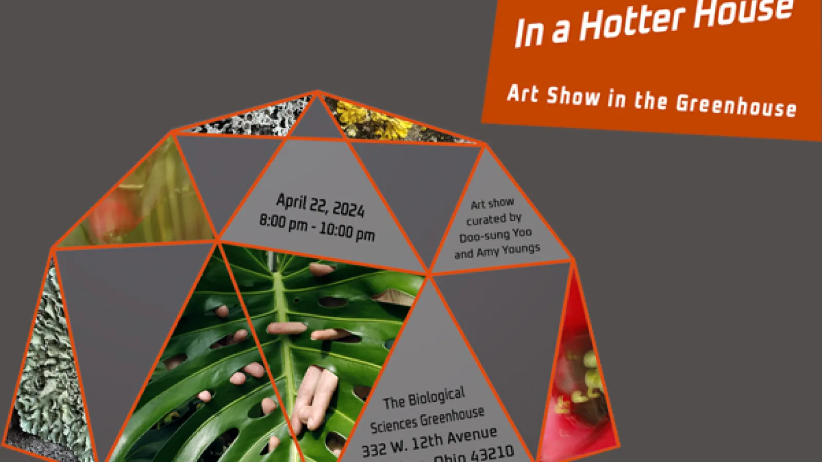 Successful Art show in Biological Sciences Greenhouse