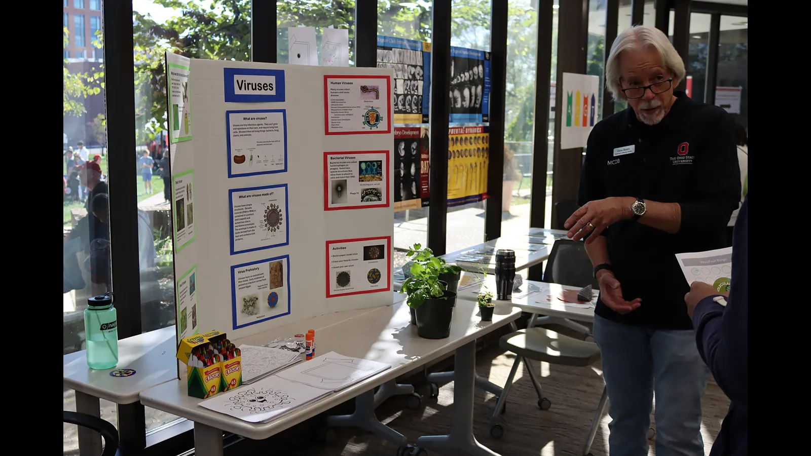 Volunteers and visitors at Westfest 2024