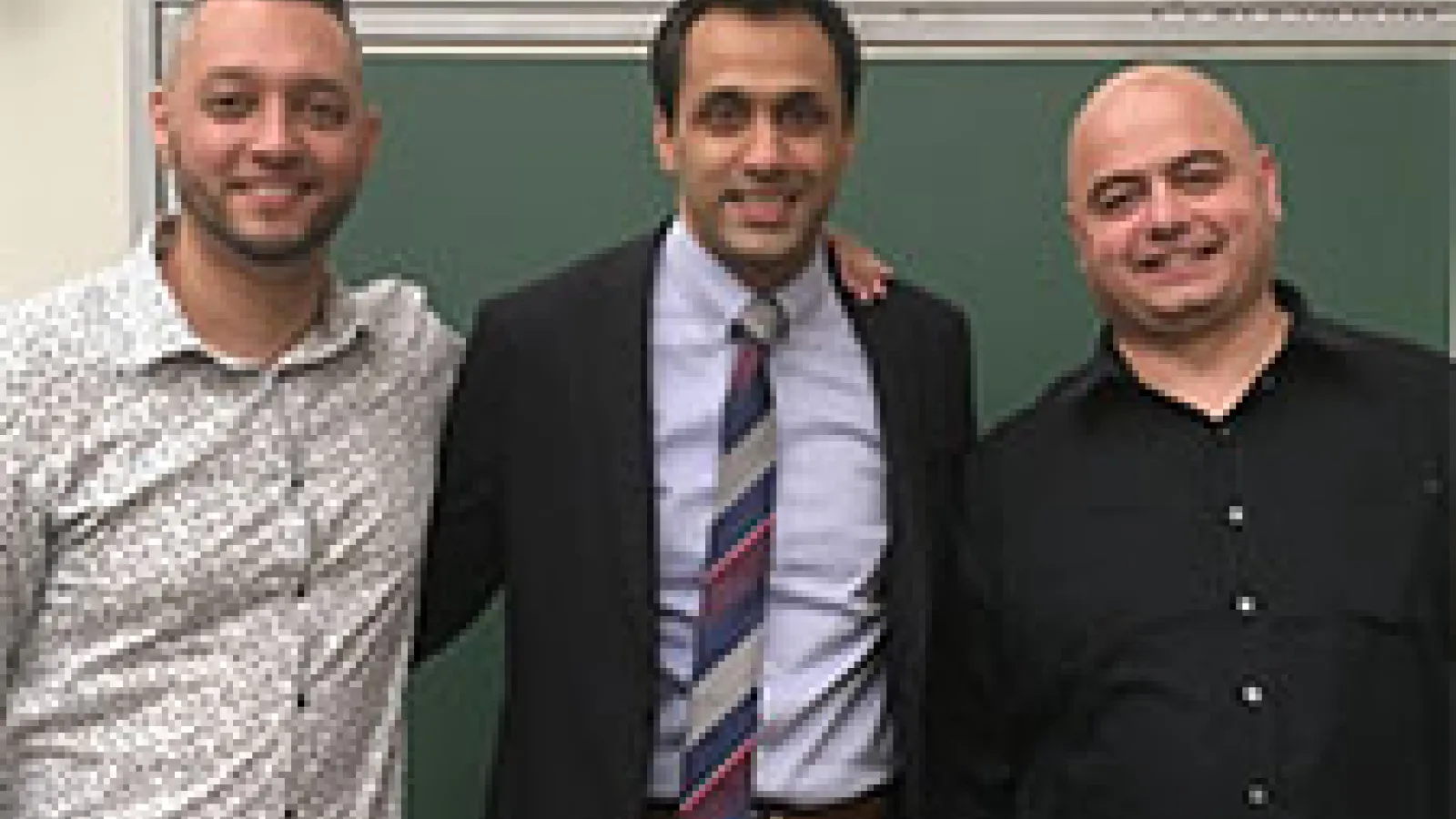 Amit Sharma with Aman Husbands and Ruben Petreaca