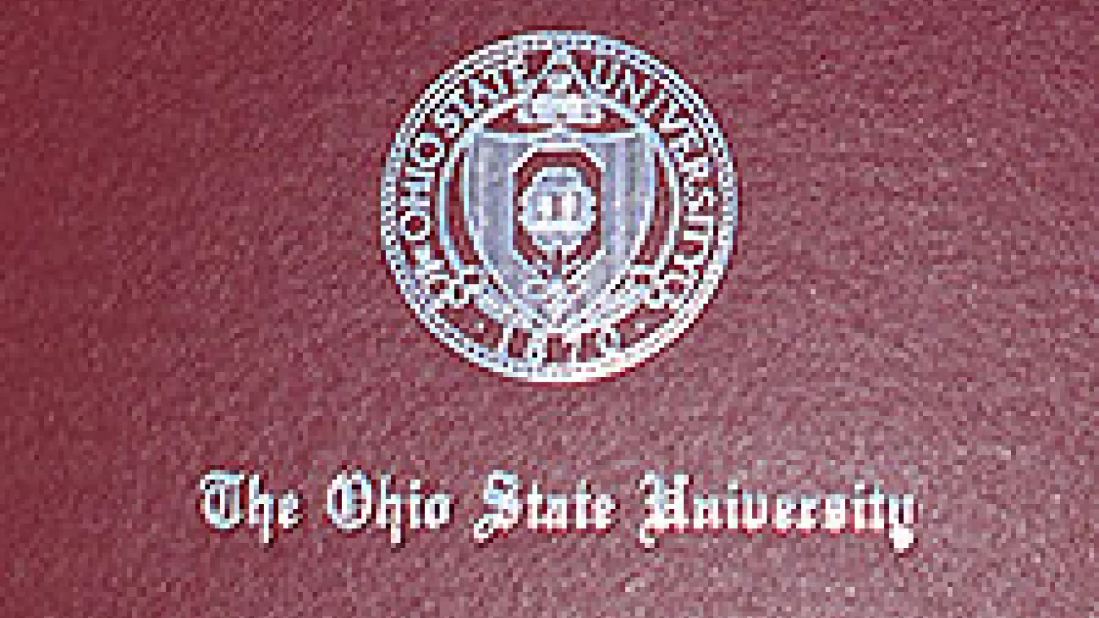 OSU diploma cover