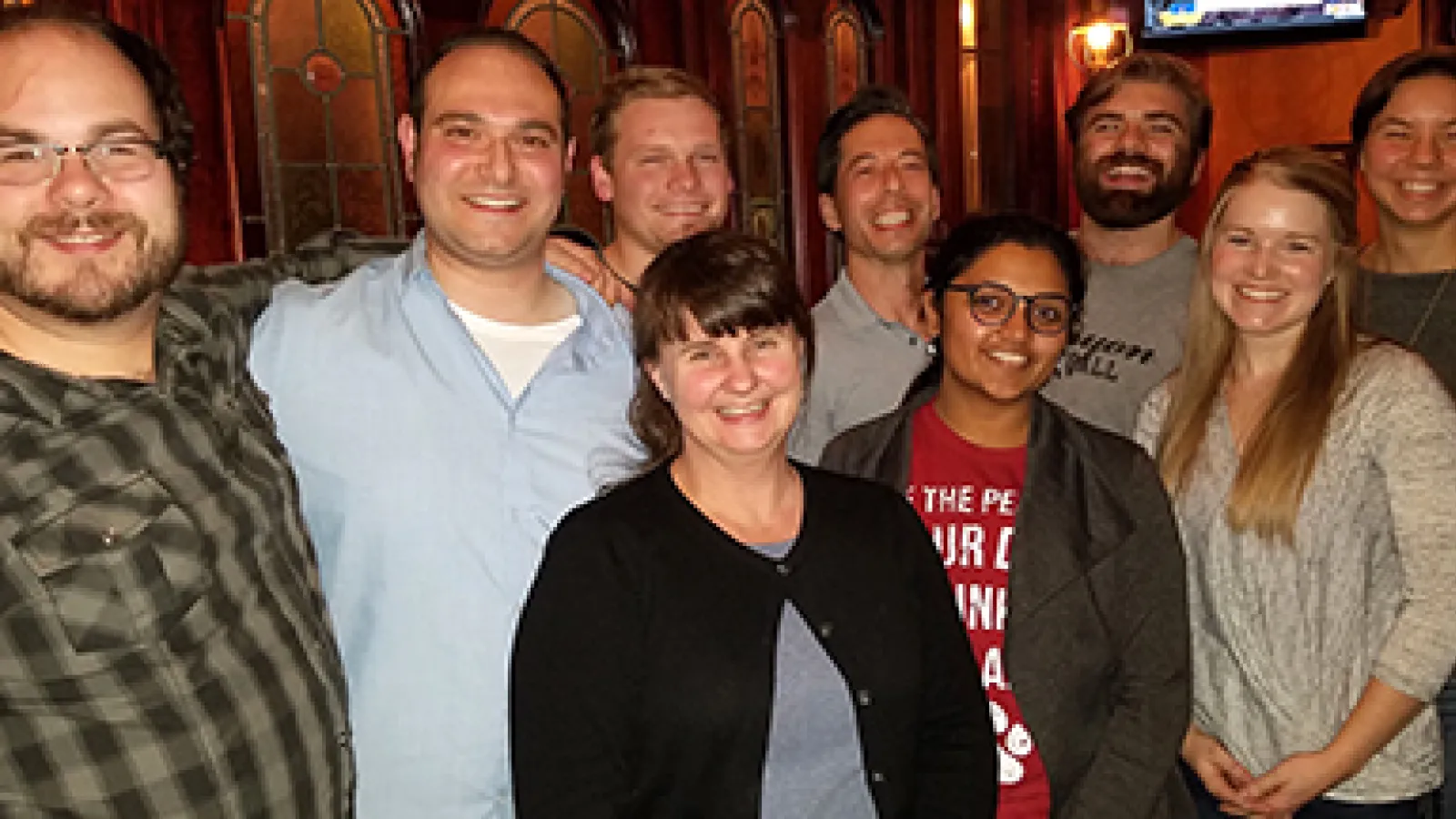 Amacher lab group photo November 2016