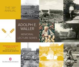 38th Adolph E. Waller Memorial Lecture