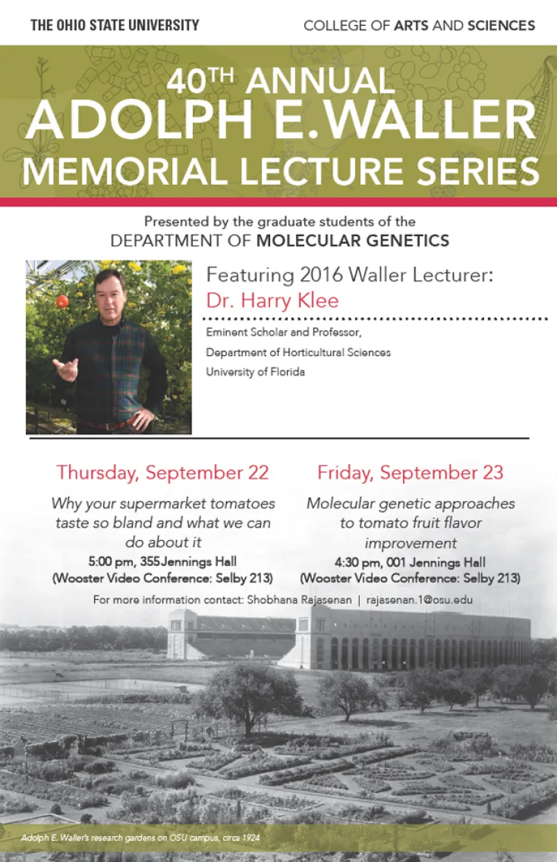 2016 Waller Lecture