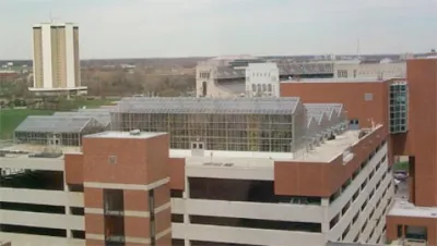Picture of Green House from the Wexner Medical center.