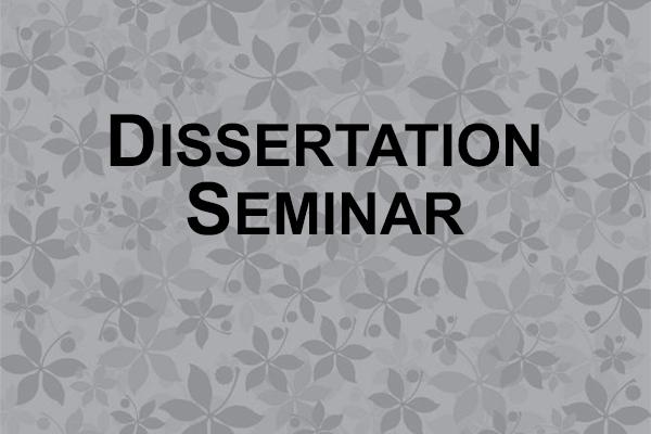 Dissertation seminar logo