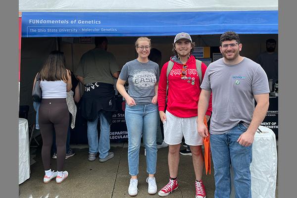 Members of Molecular Genetics at the COSI Big Science Celebration!