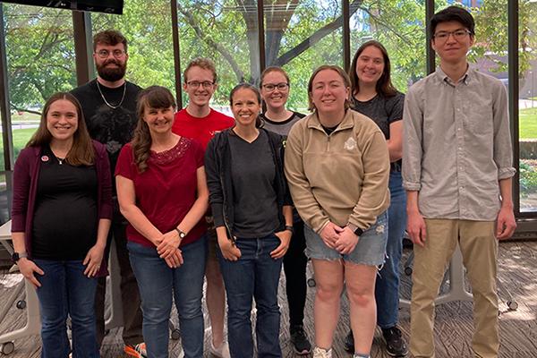 Picture of Amacher Lab Members who participated in BioEYES field trips in May 2024