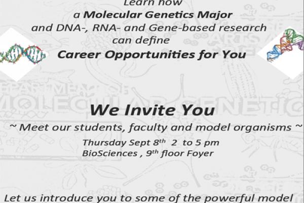 Molecular Genetics Open House 2016 Molecular Genetics Open House 2016