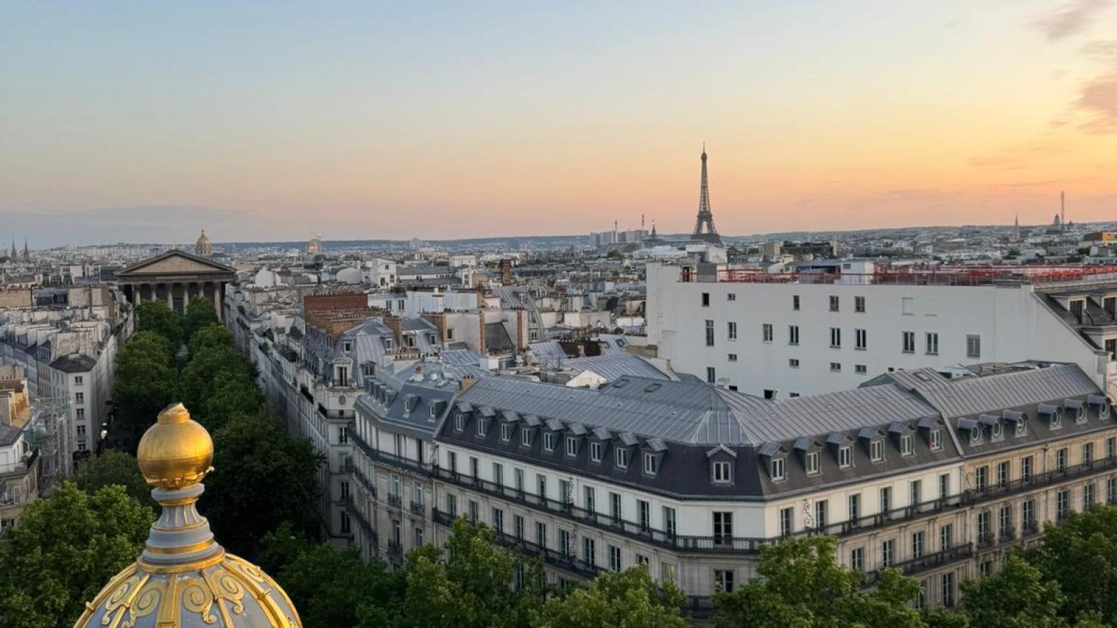 view from Paris