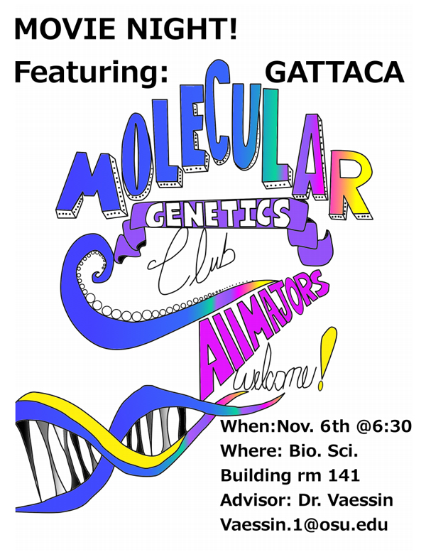 Movie Night with the Molecular Genetics Club