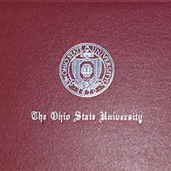 OSU diploma cover OSU diploma cover